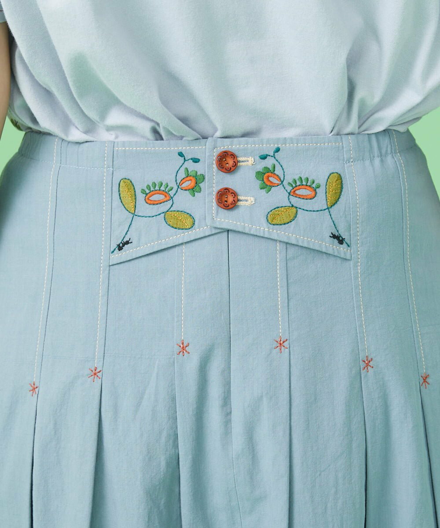 Hormiga 刺繍スカート